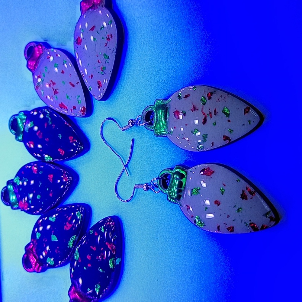 Festive earrings